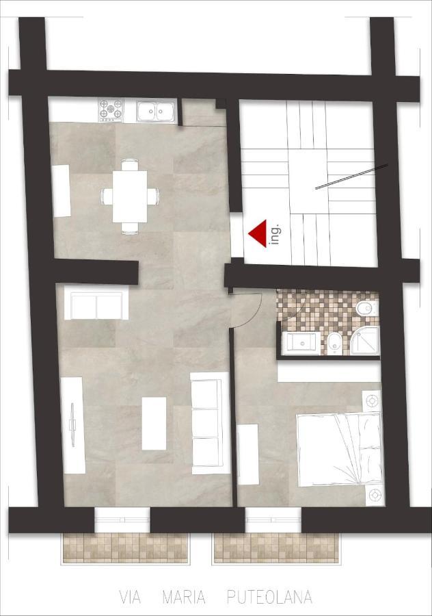 Casa Klaire Pozzuoli Apartment Bagian luar foto